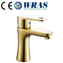 Popular sales brass gold bathroom faucet